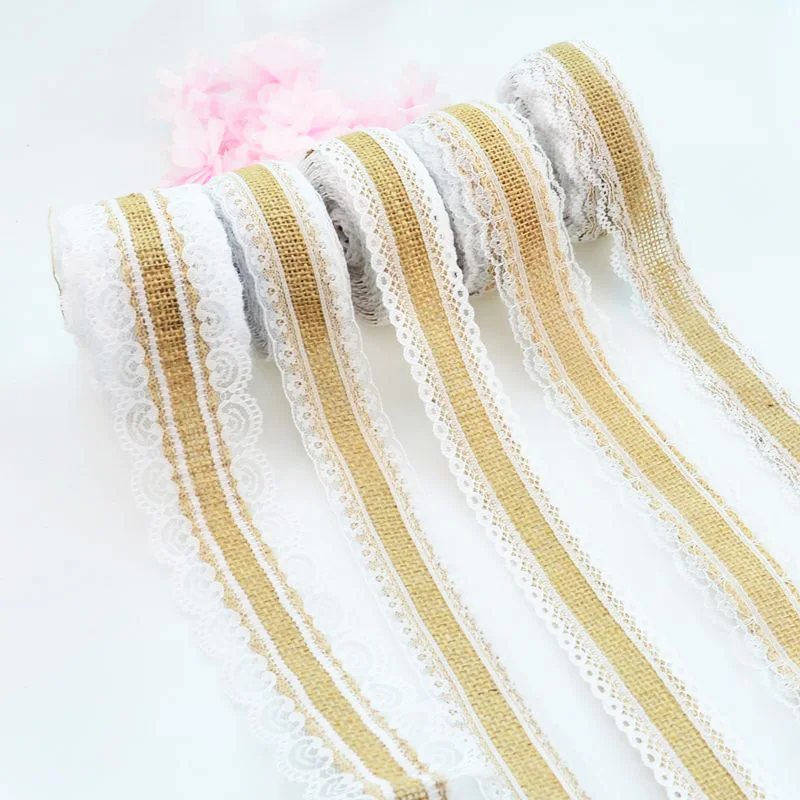 5 ярдов красивой кружевной ленты 2 см в ширину DIY Одежда/цветочные