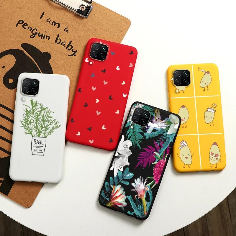 Чехол для Huawei Nova 6 SE 7i милые Мультяшные красочные чехлы с рисунком