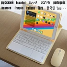 Чехол для сенсорной клавиатуры и мыши для iPad Mini 4 5 2019 5-го поколения Mini4 Mini5 русская Арабская испанская иврит Корейская клавиатура