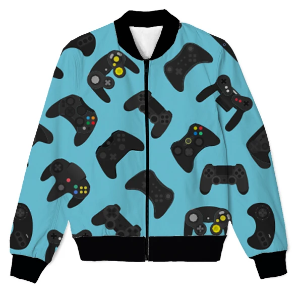 

Реальный американский размер управление Play сублимационный принт молния вверх куртка размера плюс 4XL 5XL 6XL