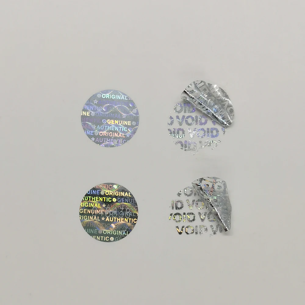 

2000pcs 15mmx15mm, Hologram Original Warranty StickersVoid Tamper Proof Laser Security Label ,Custom Logo