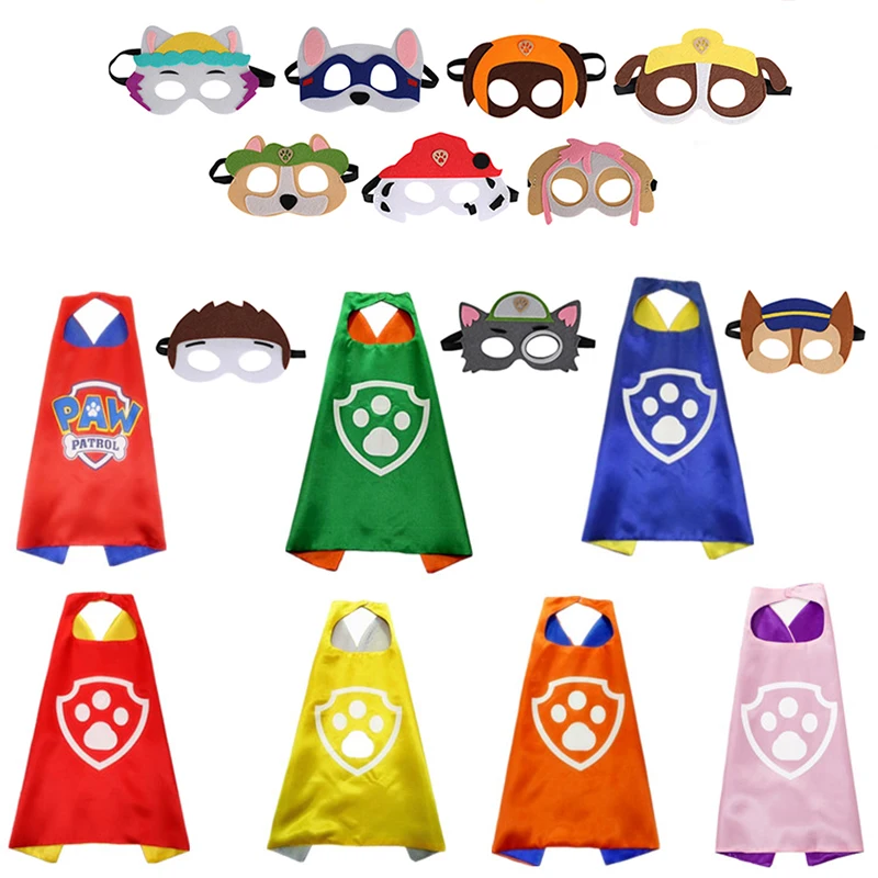 С принтом из мультфильма Щенячий патруль подарок на день рождения маска фунтов