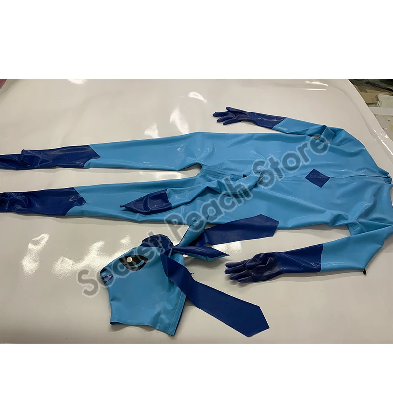 Покемон резиновая одежда латекс костюм кошки хвост надувной на заказ |