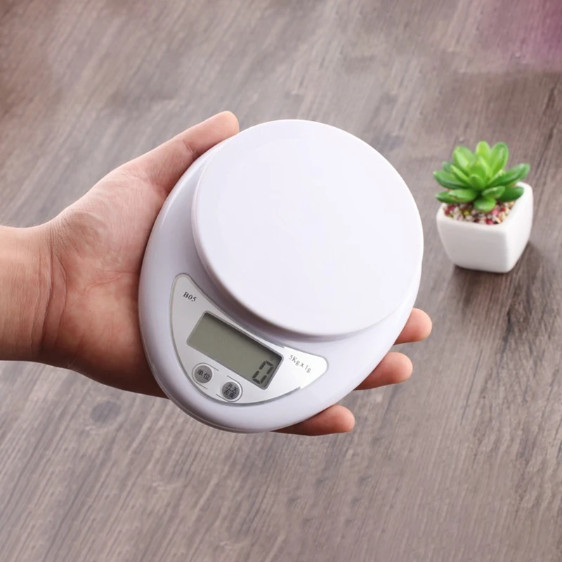 Кухонные весы 5 кг/1 г 3 кг/0 1 электронные цифровые портативные пищевые