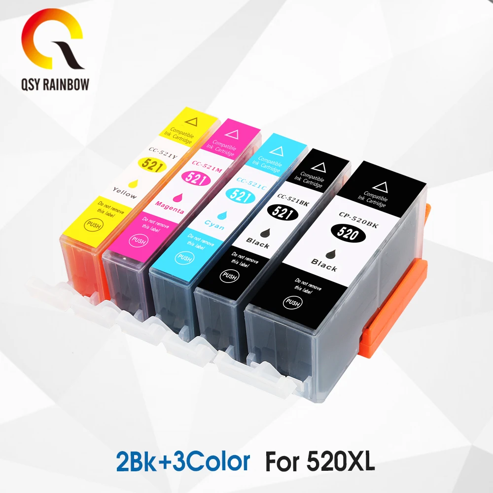 Чернильные картриджи PGI 520 CLI 521 для Canon PIXMA iP3600 4600 4700 MP 540 550 560 620 630 640 980 MX860 принтер с