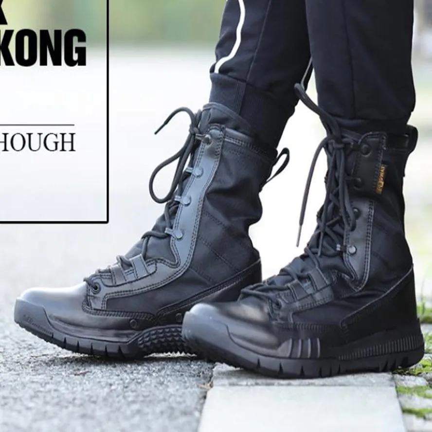 Мужские военные армейские ботинки из натуральной кожи винтажные