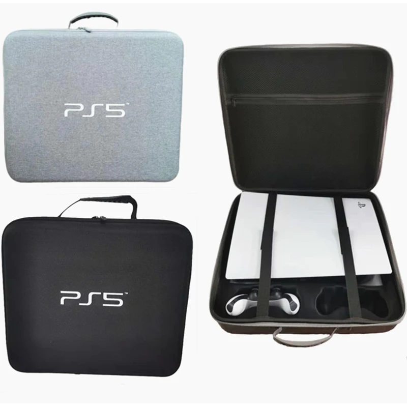

Carrying For Sony PS5 Bag Travel Carry Game Console Playstation PS 5 Playstation5 Case Accessories Tool Storage Big Organizer
