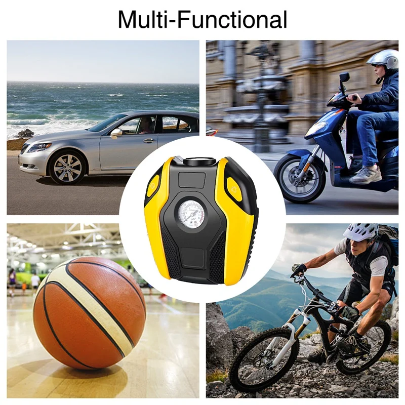 

12V 150PSI Air Compressor Pump Car Truck Bicycle Tyre Inflator Portable