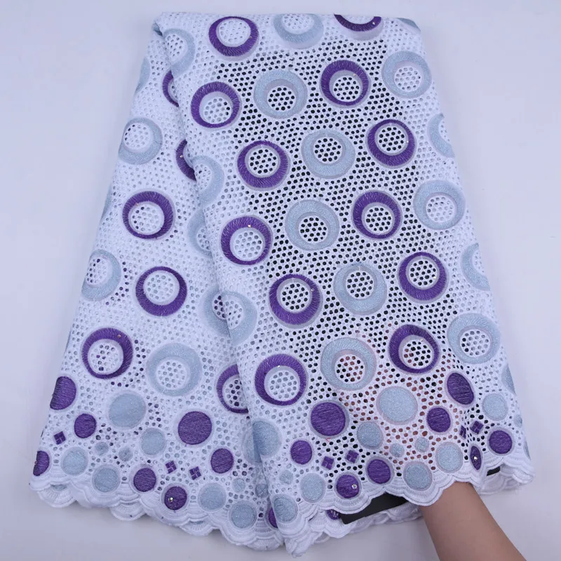 Новинка 2020 Высококачественная хлопковая африканская сухая вуаль кружевная