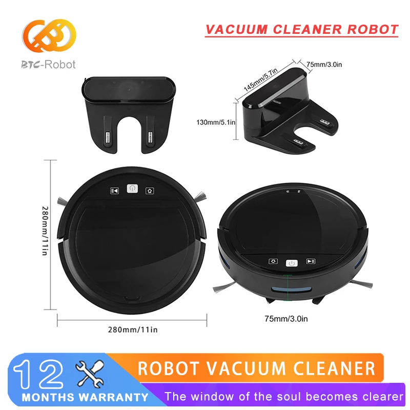 Робот-пылесос умный для сухой и влажной уборки | Бытовая техника