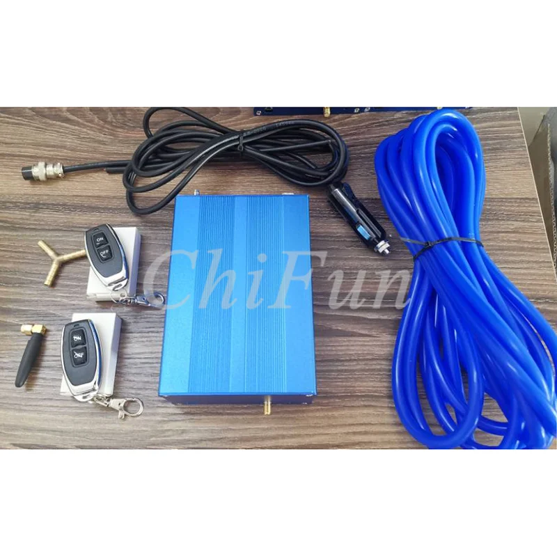 Automobile vacuum pump switch controller, electronic pneumatic variable remote control valve exhaust pipe modification