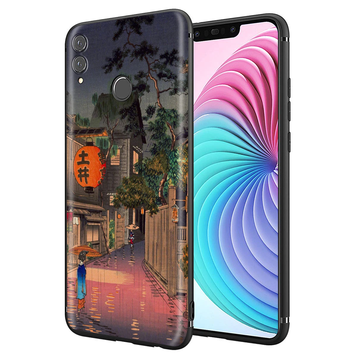 Японский художественный чехол YIMAOC Ukiyo e Tokyo для Huawei Mate 30 20 Honor Y7 7a 7c 8c 8x9 10 Nova 3i 3 Lite Pro Y6