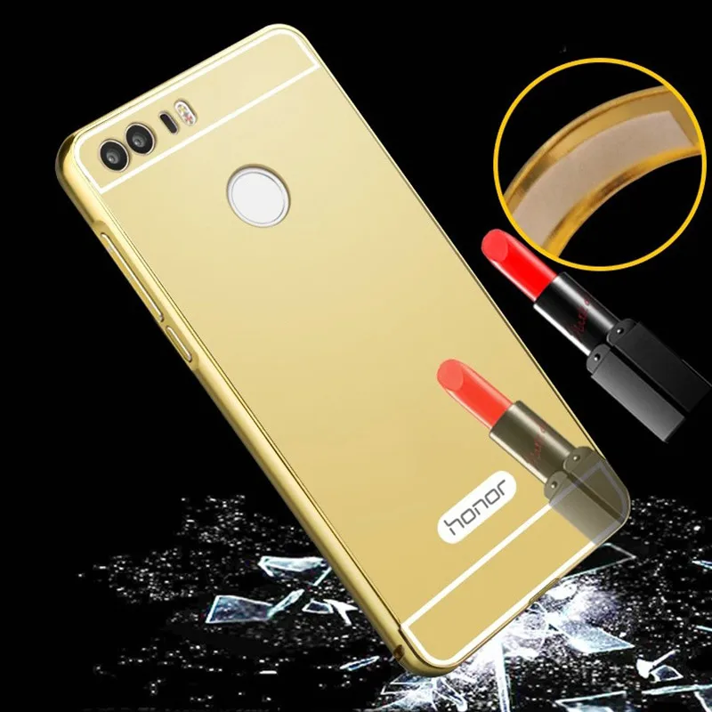 Чехол для телефона coque Huawei honor 8 чехол Honor8 зеркальный задней панели Honor чехлы с