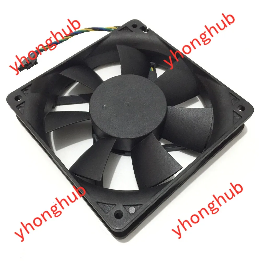 Emacro для JMC/DaTech 1225-12 HBAPW 12000B0038 DC 12V 0.63A 120x120x25 мм 4-провод Сервер площади вентилятора