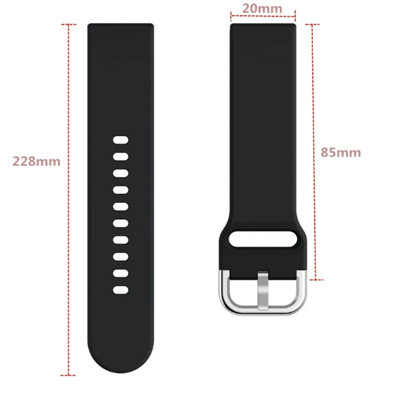 

Fashion Durable Watch Band For Realme Watch Anti-fall Waterproof Silicone Strap