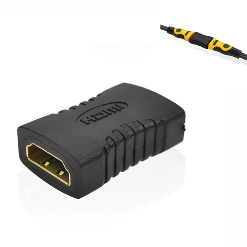 2 шт./лот совместимому с HDMI Женский F/F переходник удлинитель для 1080P Разъем