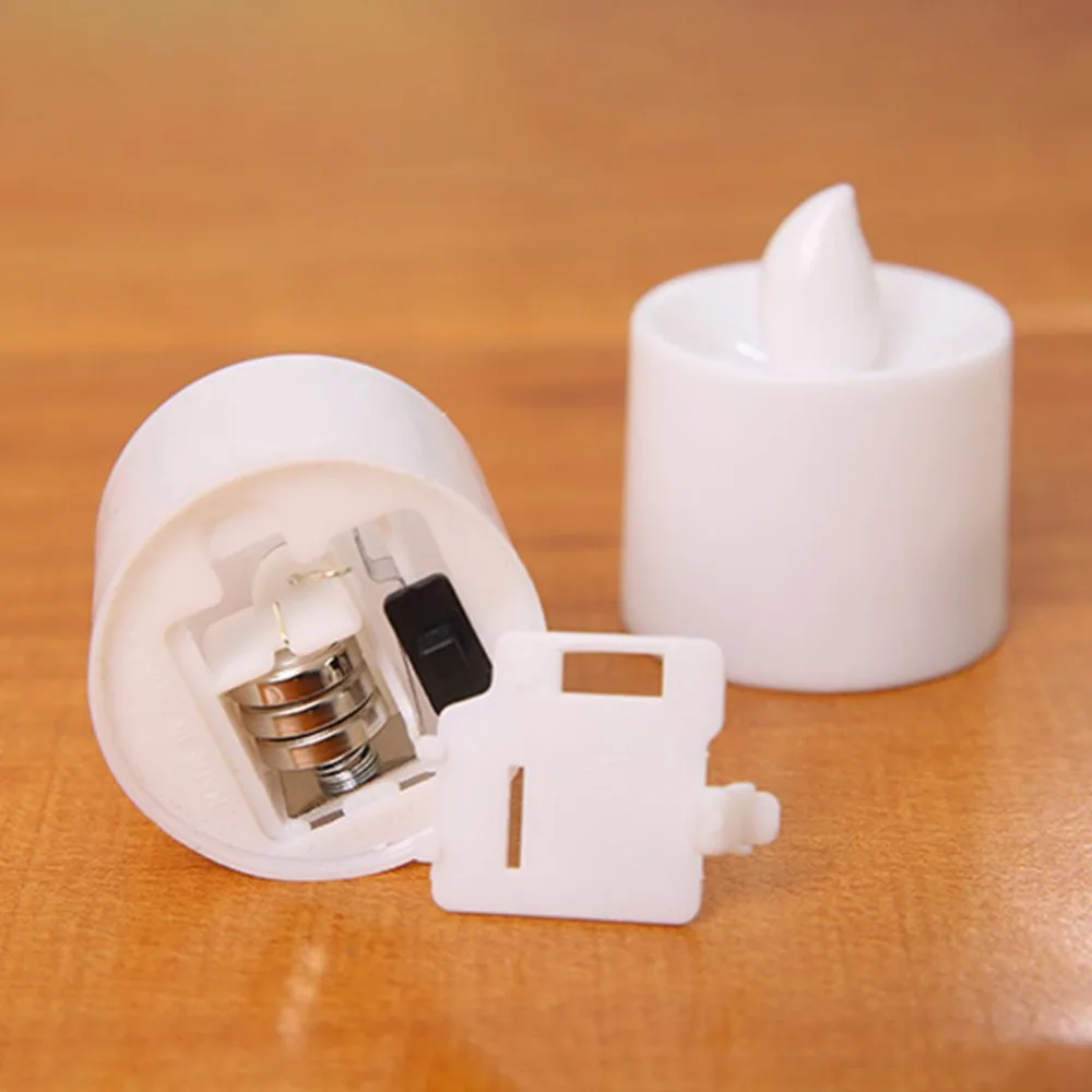 Многоразовый светодиодный светильник без пламени на батарейках Романтический