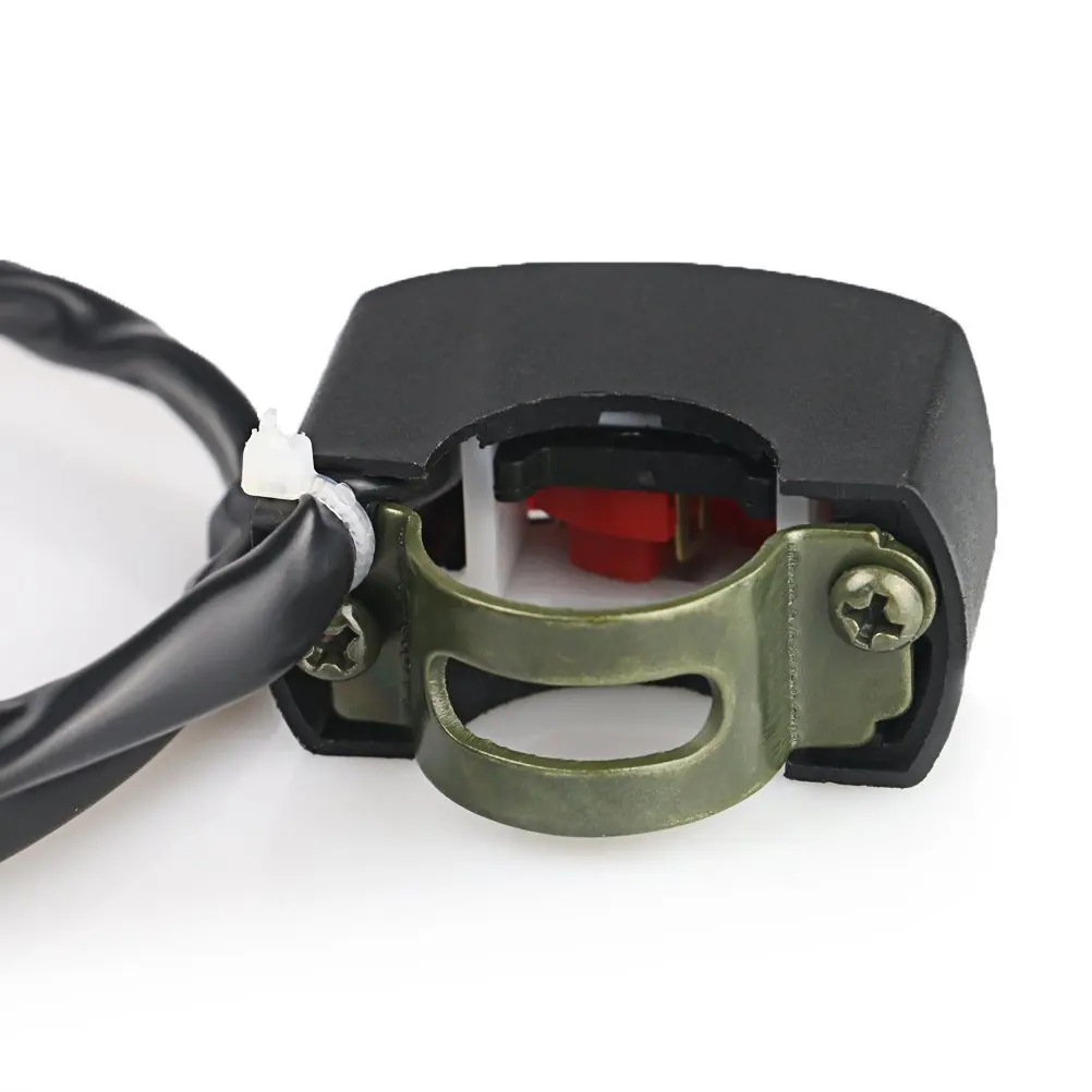 

Motorcycle Switches Bullet Connector Handlebar Switches ON/OFF Button Connector Push Button Switch Motorbike Accessories