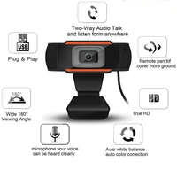 home safety sawebcam camera 30 degrees rotatable 1080p hd webcam usb camera video recording web camera with microphone for pc