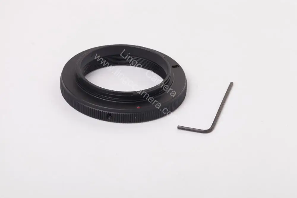 Фотообъектив с кольцом адаптера из алюминиевого сплава для объектива T2/ T корпуса