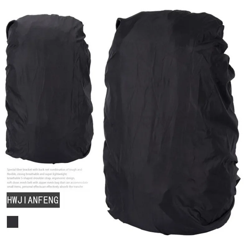 

Black Backpack Rain Cover Outdoor Mountaineering Backpack Waterproof Case Backpack Rain Cover