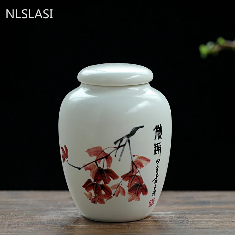 Портативный керамический чайный набор Caddy маленькие герметичные мини банки для