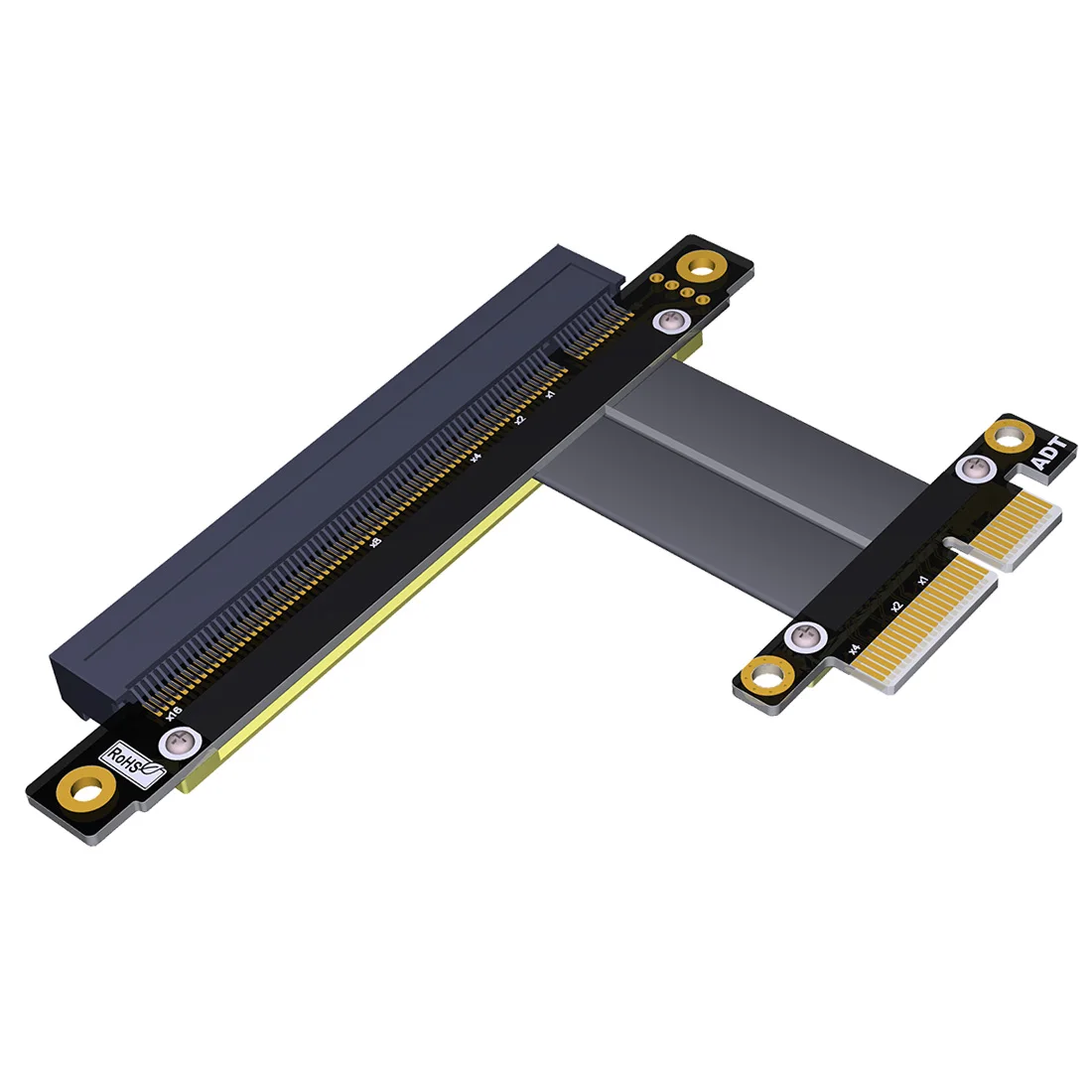 PCI Express PCIe 3 0x4 к x16 Удлинительный кабель 32G/bps PCI-E 4x 16x GTX1080Ti видеокарта SSD RAID