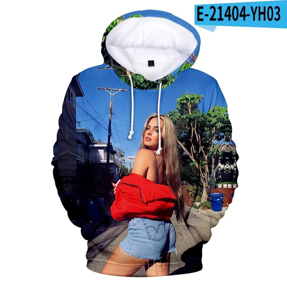

Fashion Autumn Winter 3D Addison Rae Hoodies Men Women Kids Hot Sale Sweatshirts Popular Harajuku Hoodie Addison Rae Pullover