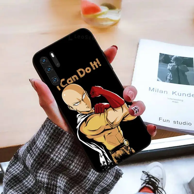 

Anime One Punch Man Phone Cases For Huawei honor Mate mate P 10 9X 10i 20 30 40 y7 lite pro p smart 2019