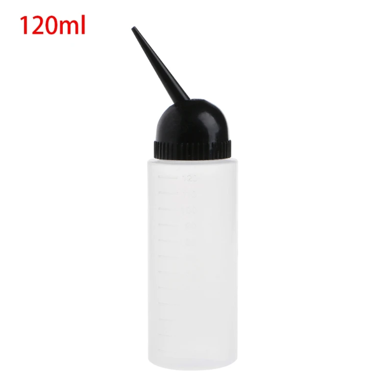 

120ml Salon Hair Washing Cleaning Refillable Squeeze Bottle Hairdressing Tool