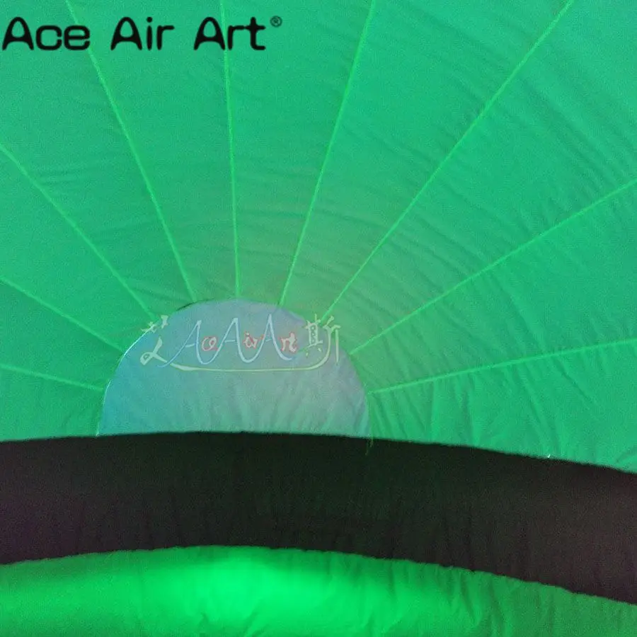 Гигантская надувная купольная палатка в форме божьей коровки Планетарная