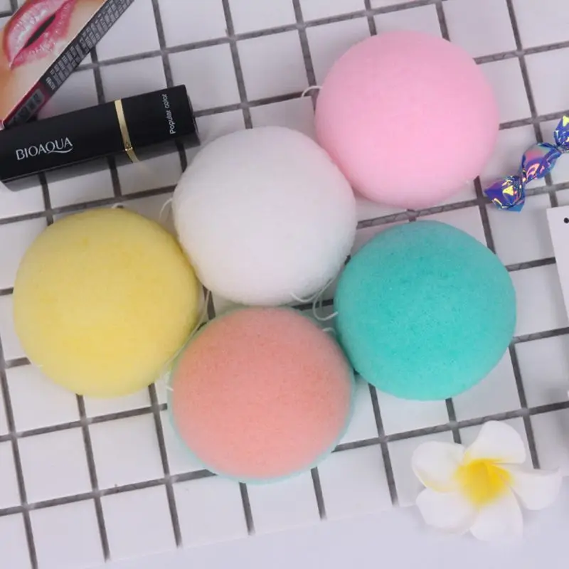 Натуральный аморфофаллюс коньяк Конняку волокна для умывания лица очищающий