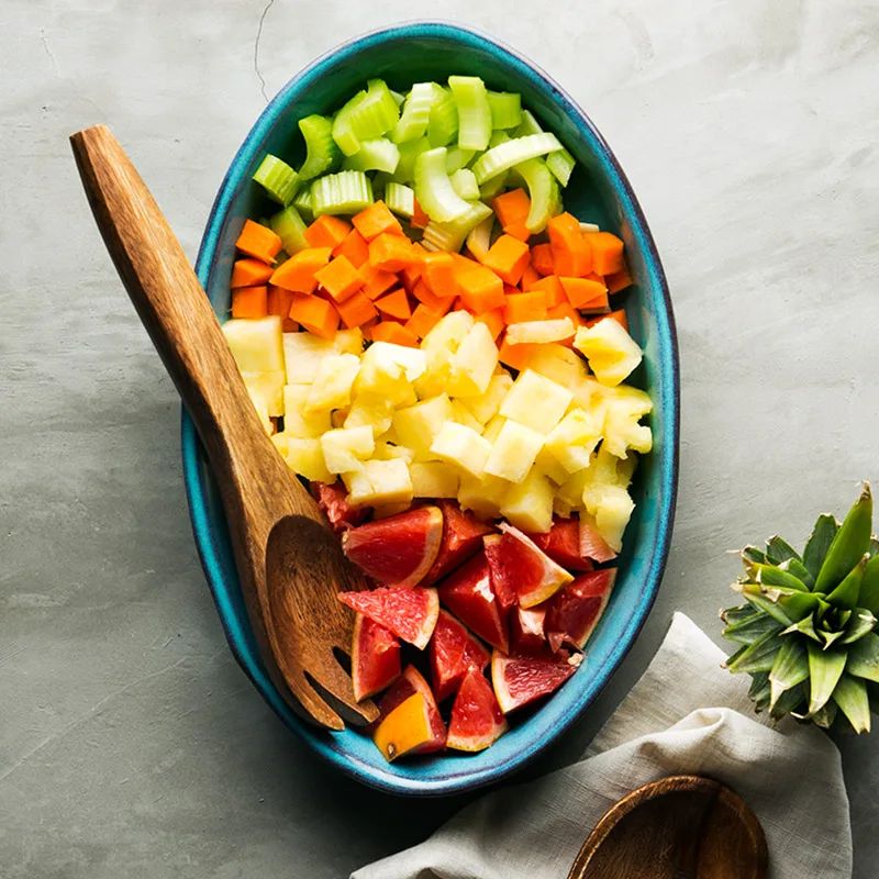 Зеленая креативная керамическая посуда тарелка для овощей супа Салатница