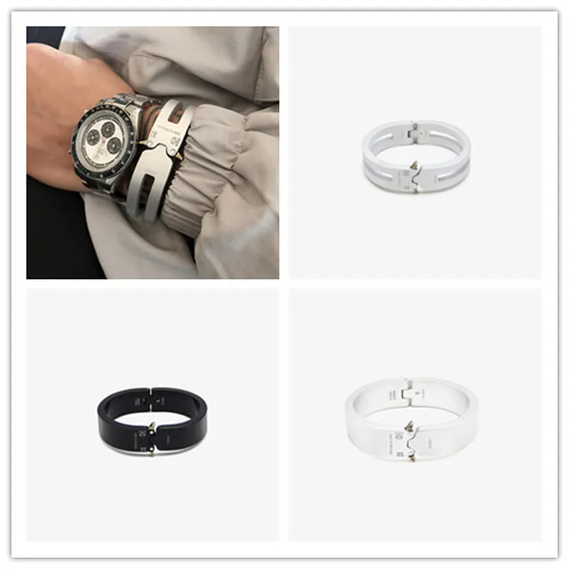 Новинка 20ss браслет из титанового сплава Alyx TTitanium 1:1 лучшая версия браслет ALYX Track для мужчин и женщин унисекс парные ювелирные изделия браслеты ALYX браслет