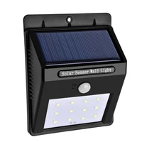 solar sense lamp street light pir motion sensor wall lights waterproof ip65 outdoor garden yard emergency lamp