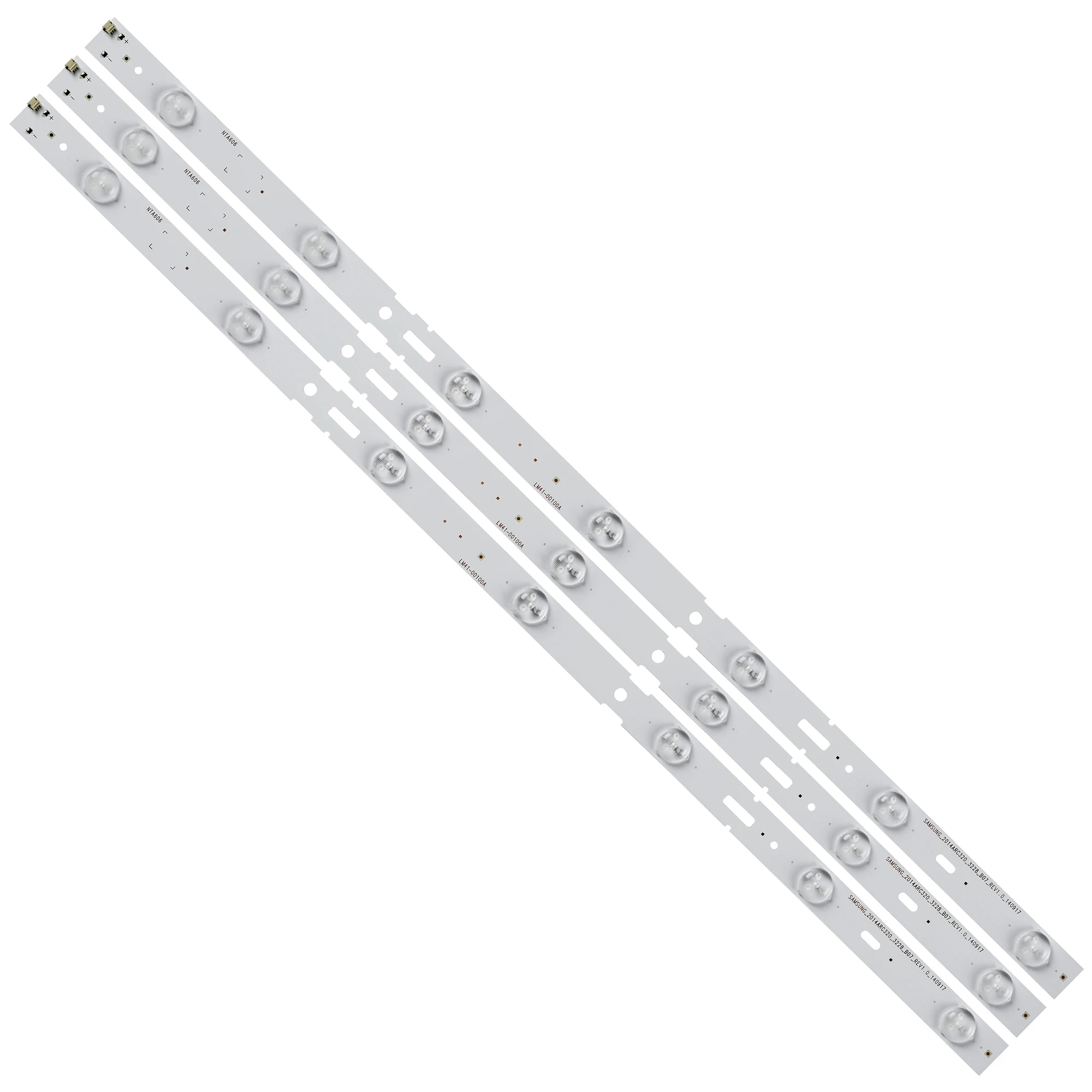 Светодиодная лента 625 мм 7 светодиодный 3 шт. для samsung_2014arc320 _ 3228_b07 GRUNDIG 32GHB700 32VLE6520-BH