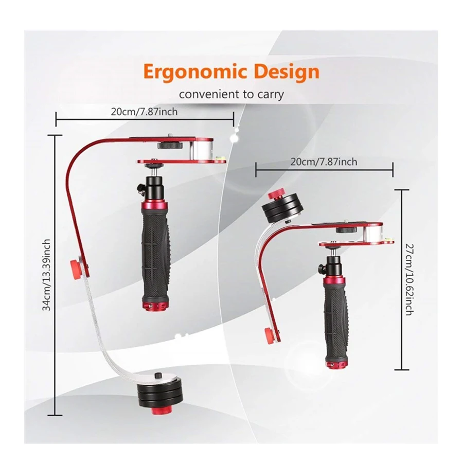 Стабилизатор для цифровой камеры MAMEN из алюминиевого сплава ручная