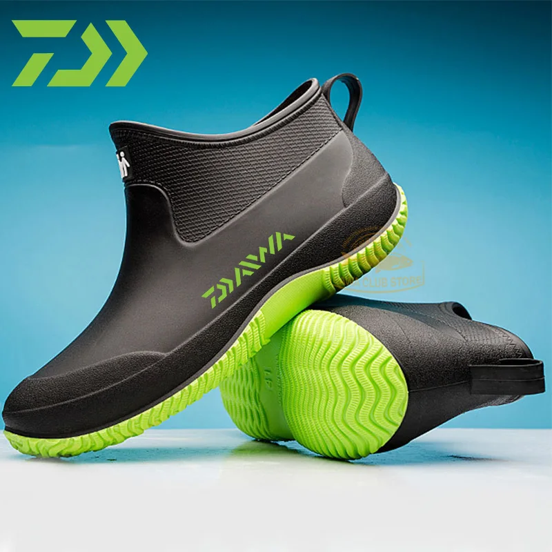 Сапоги мужские водонепроницаемые из натурального каучука удобные непромокаемые