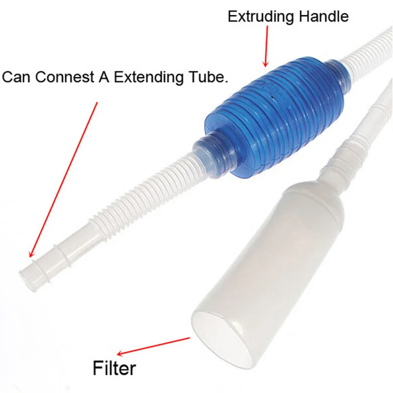 

Water Pump Vacuum Siphon Gravel Cleaner For Home Simple Shift Change Clean Aquarium Fish Cleaner Water Vacuum Gravel Tank