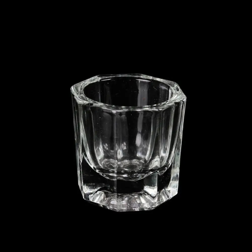 Acrylic Powder Liquid Glass Cup Nail Art Tips UV Primer Brush Block Kit Set Prefect tools kit with 3 acrylic powder