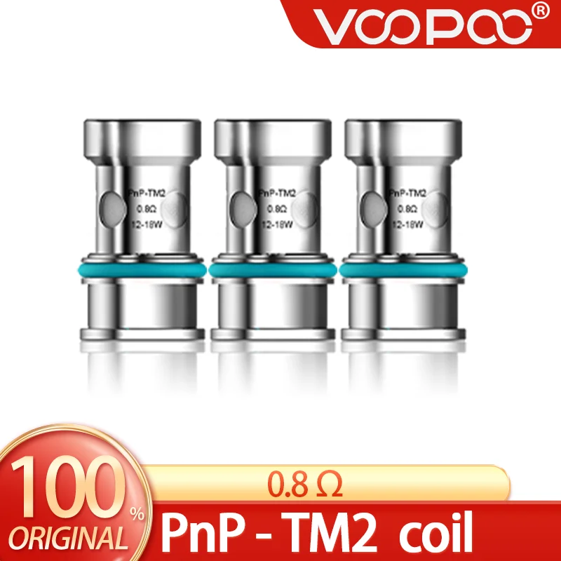 Оригинальная катушка Voopoo PNP TM2 Ом 12 ~ 18 Вт для VINCI/R/X/AIR DRAG S/X/Max NAVI ARGUS GT/AIR | Электроника