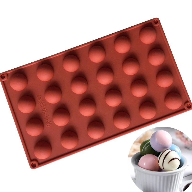 Круглые шары силиконовая форма для хлеба торта помадки мусса шоколадная лоток