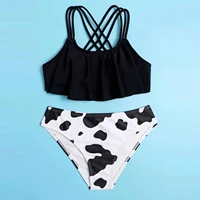 kids girl beach swimwear for girls black and white cows print swimsuit bathing cutetwo piece swimsuit %d0%ba%d1%83%d0%bf%d0%b0%d0%bb%d1%8c%d0%bd%d0%b8%d0%ba %d0%b4%d0%bb%d1%8f %d0%b4%d0%b5%d0%b2%d0%be%d1%87%d0%b5%d0%bal12