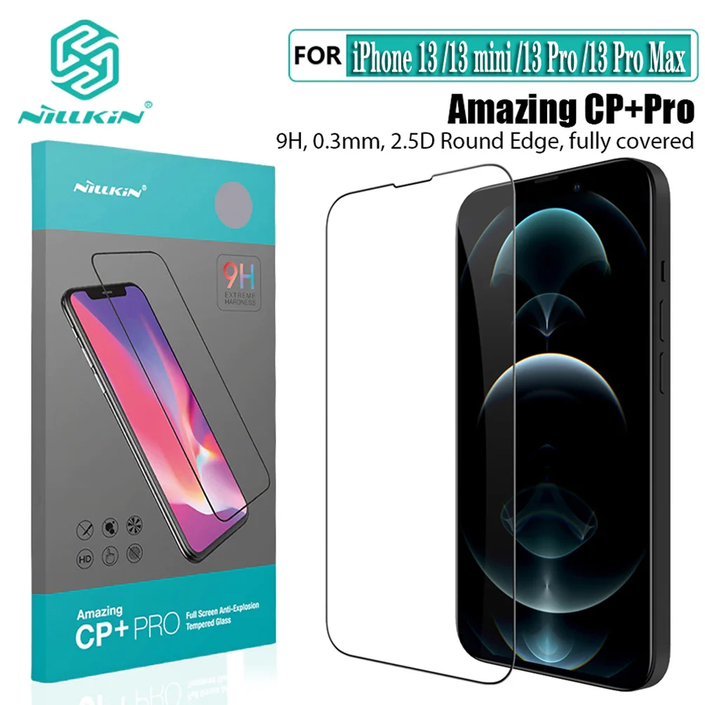 

Защитное стекло Nillkin CP + Pro H/H + Pro для iPhone 13 Pro 13 mini