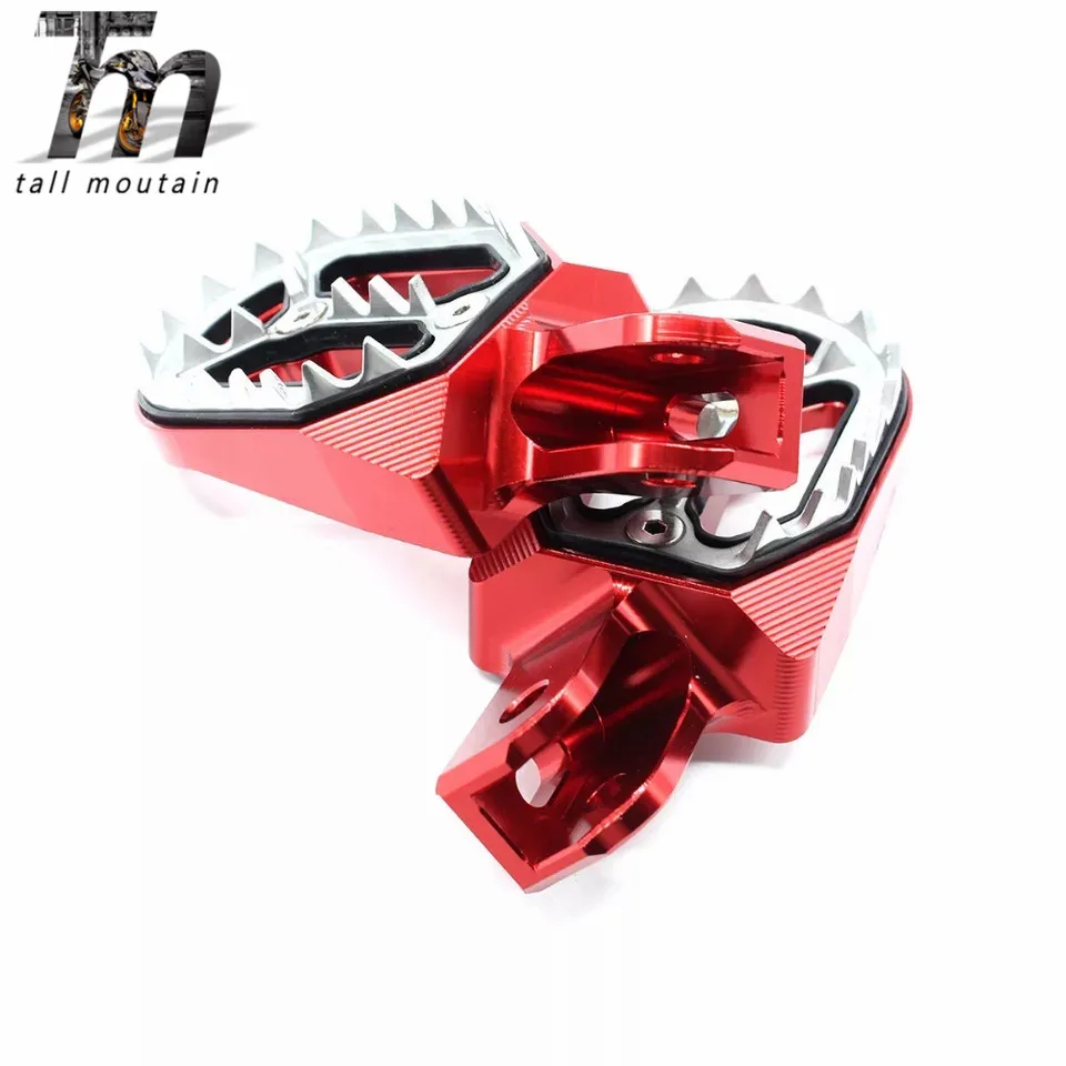 ЧПУ Подножка педаль подножки для Honda CR 125 250 CRF 150R 250R CRF250X CRF450X 250RX 450RX CR125R CR250R CRF250L