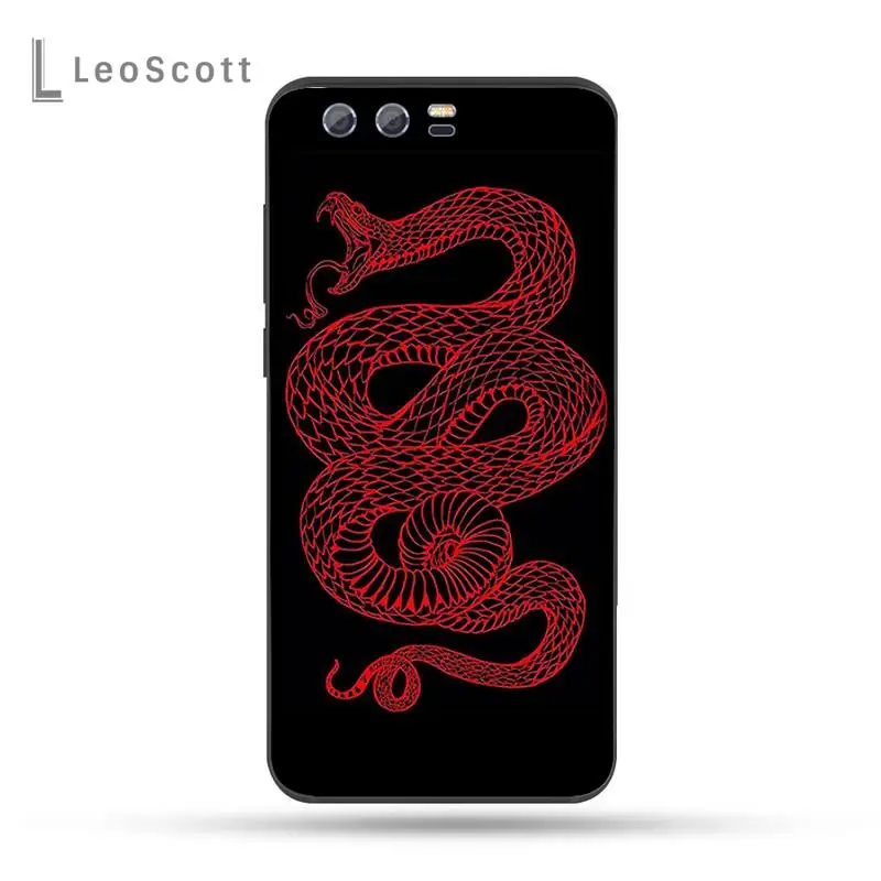 

Snake Hand animal Flower Pattern Phone Case For Huawei Honor view 7a5.45inch 7c5.7inch 8x 8a 8c 9 9x 10 20 10i 20i lite pro