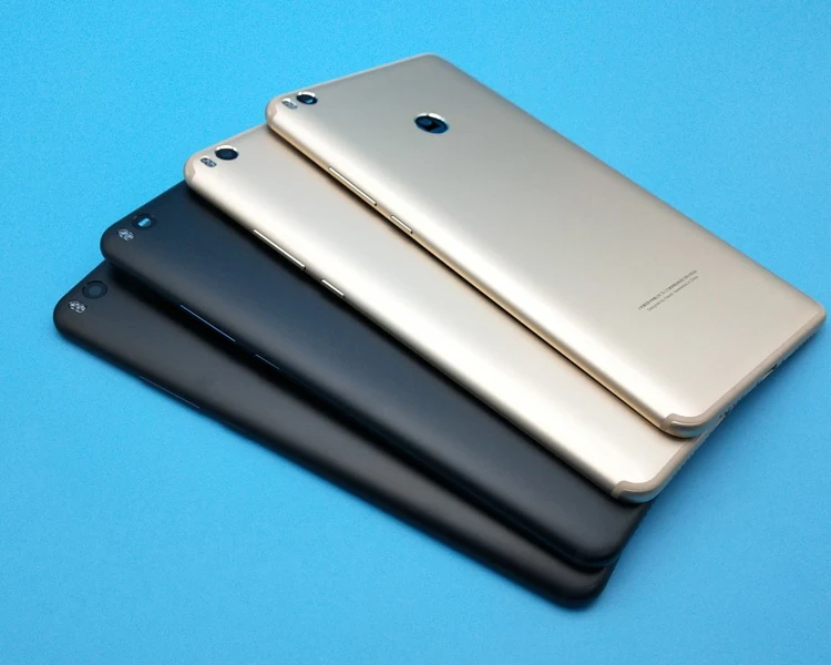 Задняя крышка с датчиком отпечатков пальцев для Xiaomi MI MAX 2 задняя боковые клавиши +