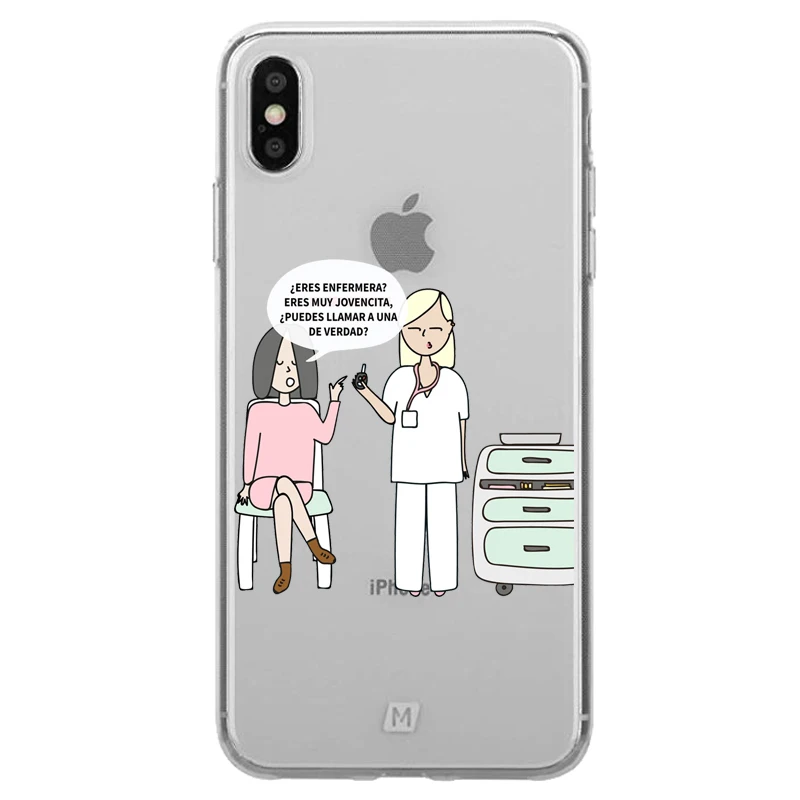 TPU Мягкий силиконовый чехол из ТПУ для iPhone X10 XR XS MAX 7 8 8Plus 5s SE 6 6S 6Plus - Цвет: TPU