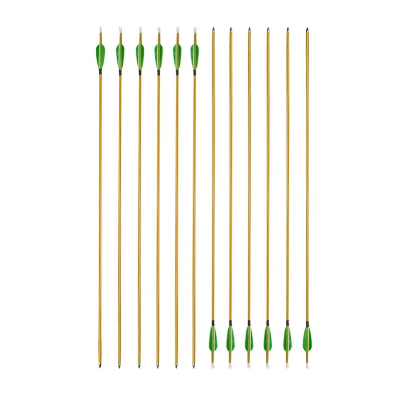 Карбоновые стрелы для стрельбы из лука карбоновые с натуральным пером