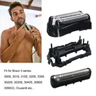 Сменная головка бритвы для Braun Series 3, аксессуары для бритвы, совместимые с моделями 3000s 3010s 3040s